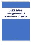 AFL2601 Assignment 2 Semester 2 2024