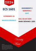 ECS1601 -2024 - QUIZ -DUE 30 JULY 2024 - SEMESTER 2 - ASSIGNMENT 2