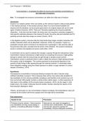 CP4 write up- Investigate the effect of enzyme and substrate concentrations on the initial rates of reactions