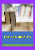 FSE-116 QUIZ #5