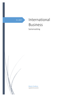 International Business samenvatting