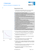 Antwoorden Hoofdstuk 1 Diagnostische toets Elektriciteit Newton 4 havo Vierde Druk, Eerste oplage, 2012