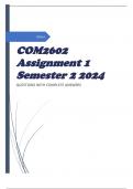 COM2602 Assignment 1 Semester 2 2024