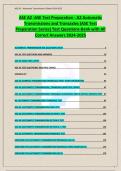 ASE A2 -ASE Test Preparation - A2 Automatic Transmissions and Transaxles (ASE Test Preparation Series) Test Questions-Bank with All Correct Answers 2024-2025