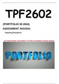 TPF2602 PORTFOLIO 50 2024