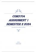 COM3704 Assignment 1 Semester 2 2024