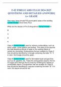 F-02 FIREGUARD EXAM 2024-2025 QUESTIONS AND DETAILED ANSWERS| A+ GRADE