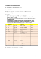 Samenvatting managementinformatie 