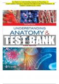 Test Bank For Understanding Anatomy & Physiology : A Visual, Auditory, Interactive Approach 3rd Edition Gale Sloan Thompson |All Chapters Complete Latest Guide