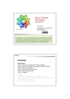 Proteïnes: Estructura i Funció (apunts en notes)