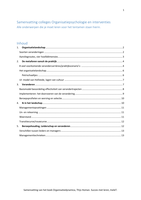 Samenvatting Organisatiepsychologie en interventies