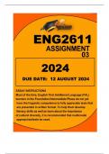 ENG2611 ASSIGNMENT 3  DUE 12 AUGUST 2024 FOR ASSISTANCE 0...7..6...4..0...3....1.....2.....2......9 Why can a picture be a good resource to use to teach Foundation/Intermediate phase English FAL learners about cultural diversity? How can you use the pictu