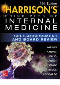 Harrison_s_principles_of_internal_medicine__self_assessment_and_board_review_19edition Testbank Newest