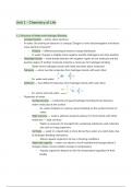 AP biology notes (units 1-7) *with pics*