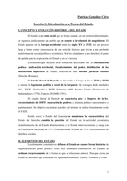 Derecho Constitucional - Lección 1