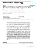 Advances in understanding the regulation of apoptosis and mitosis  by peroxisome-proliferator activated receptors in pre-clinical  models: relevance for human health and disease