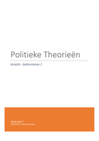 2016-2017 Alle artikelen voor Politieke Theorieën deeltentamen 2