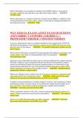 WGU D220 OA EXAM LATEST EXAM QUESTIONS AND CORRECT ANSWERS | GRADED A+ | PROFESSOR VERIFIED | UPDATED VERSION