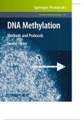 DNA Methylation Methods and Protocols Second Edition