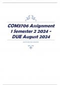 COM3706 Assignment 1 Semester 2 2024 - DUE August 2024