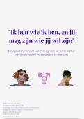 Scriptie, HBO Social Work, Bewustzijn vergroten over gendernormen en -stereotypen | Cijfer: 10 