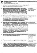 2024 ACADEMIC- 3PS ASSESSMENT- PATHOPHYSIOLOGY PHARMACOLOGY AND PHYSICAL ASSESSMENT EXAM 