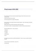 HCA EXAM PACKAGE DEAL.