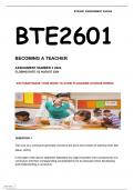 BTE2601 ASSIGNMENT 3 2024