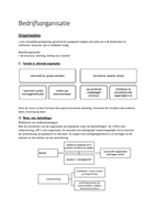 Bedrijfsorganisatie H1-H7