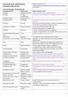 OE37 Business English 5 words Unit 16-28, 31-37, 44-50 (  50-59)