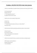 Firefighter 1 (HAZMAT SECTION) Study Guide Questions 