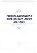 TMS3720 Assignment 3 2024 (234942) - DUE 26 July 2024