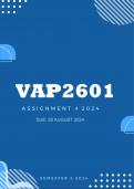 VAP2601 Assignment 4 2024