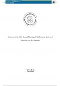  Abstracts of the 19th Annual Meeting of The Perinatal Society of  Australia and New Zealand