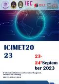 ICIMET20  23 