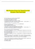    PSI Practice Exam NJ Questions And Answers Well Illustrated.