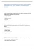 ATI RN PHARMACOLOGY PROCTORED EXAM WITH ACTUAL VERIFIED QUESTIONS  AND ANSWERS |NEWEST EDITION |FREQUENTLY AND CURRENTLY TESTING  QUESTIONS. 