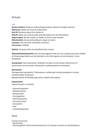 Hoofdstukken cel, huid, immunologie, circulatie, ademhaling