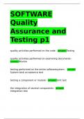 SOFTWARE Quality Assurance and Testing p1.