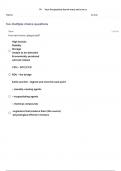 DCASE UNIT 4 (UNIT 4 CBRN HW SHEETS) QUESTIONS & ANSWERS VERIFIED 100% CORRECT!!