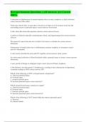 Retroperitoneum Questions || All Answers Are Correct 100%.