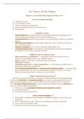 Samenvatting Psychological Testing -  Test theory (PSBE2-06)