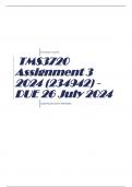 TMS3720 Assignment 3 2024 (234942) - DUE 26 July 2024