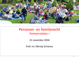 Personen- en Famielierecht week 1 t/m 8 COMPLEET!