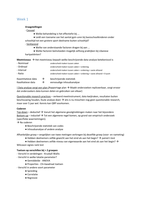 Samenvatting informatie Week 1-4 Data analysis for health and society