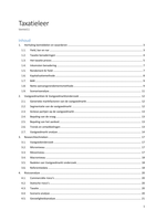 Taxatieleer jaar 3
