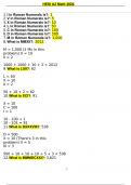(2024) HESI A2 MATH study guide COMPLETE