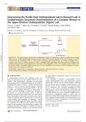 Overcoming the Hurdle from Undergraduate Lab to Research Lab: A Guided-Inquiry Structural Characterization of a Complex Mixture in the Upper-Division Undergraduate Organic Lab