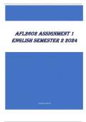  AFL2602 Assignment 1 ENGLISH Semester 2 2024