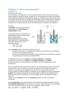 Samenvatting hoofdstuk 17 - Accu's en brandstofcellen - VWO 6